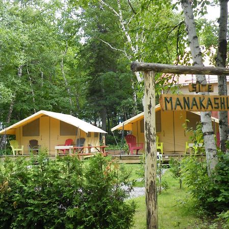 Prêts-à-camper Camping Tadoussac Extérieur photo