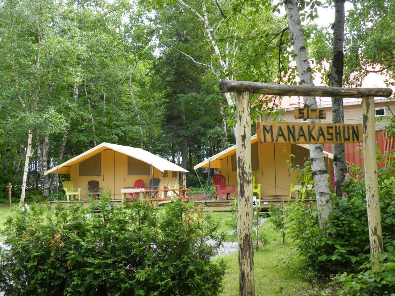 Prêts-à-camper Camping Tadoussac Extérieur photo